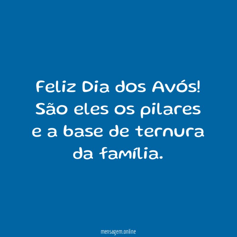 Feliz Dia dos Avós