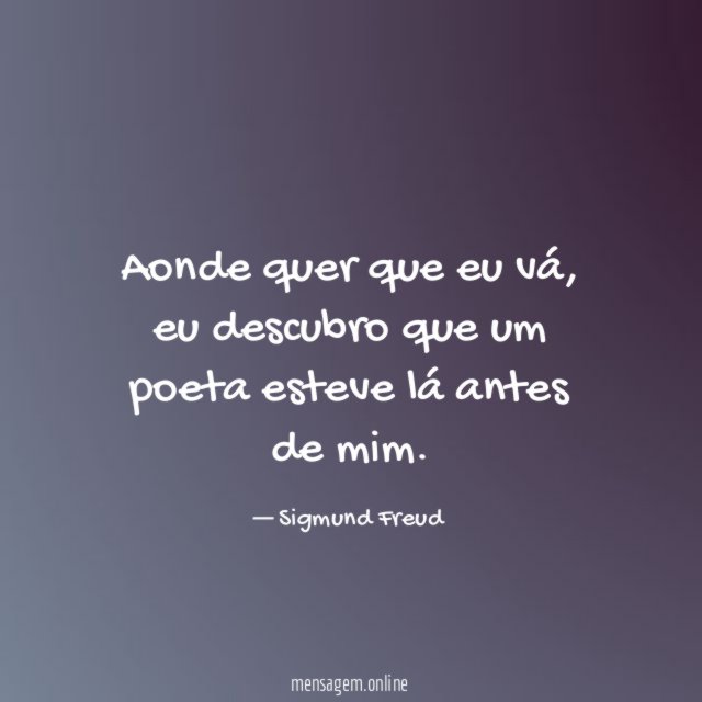 Aonde quer que eu vá