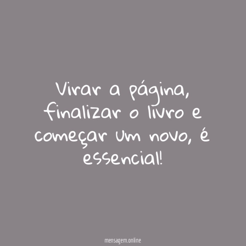 Virar a página