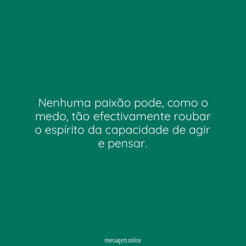 Nenhuma paixão pode