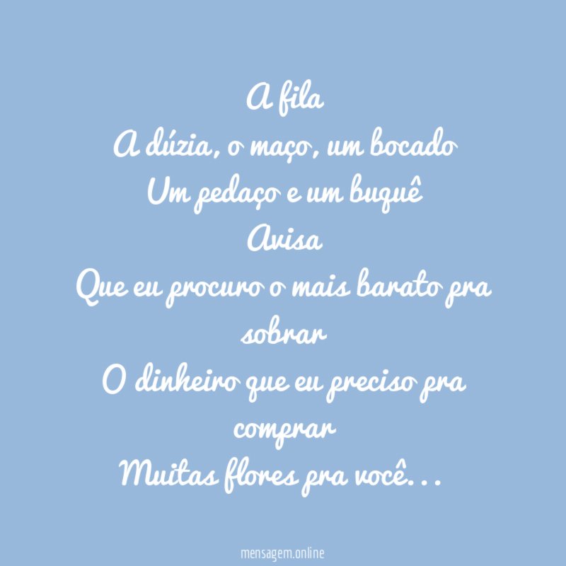 A fila A dúzia