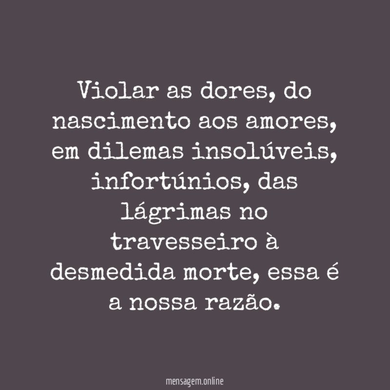 Violar as dores