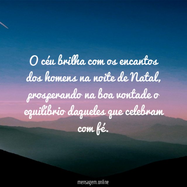 O céu brilha com os encantos dos homens
