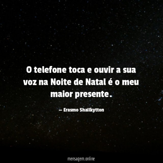 O telefone toca e ouvir a sua voz