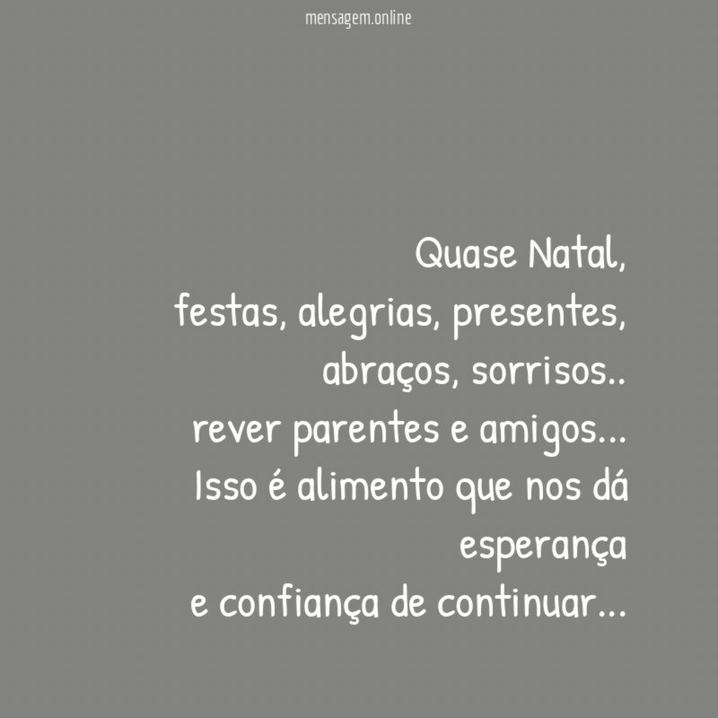 Quase Natal