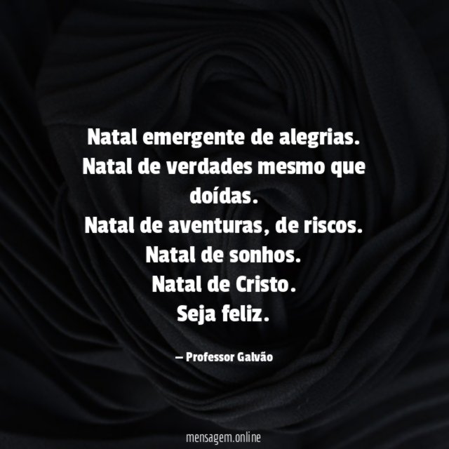 Natal emergente de alegrias