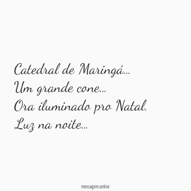 Catedral de Maringá…