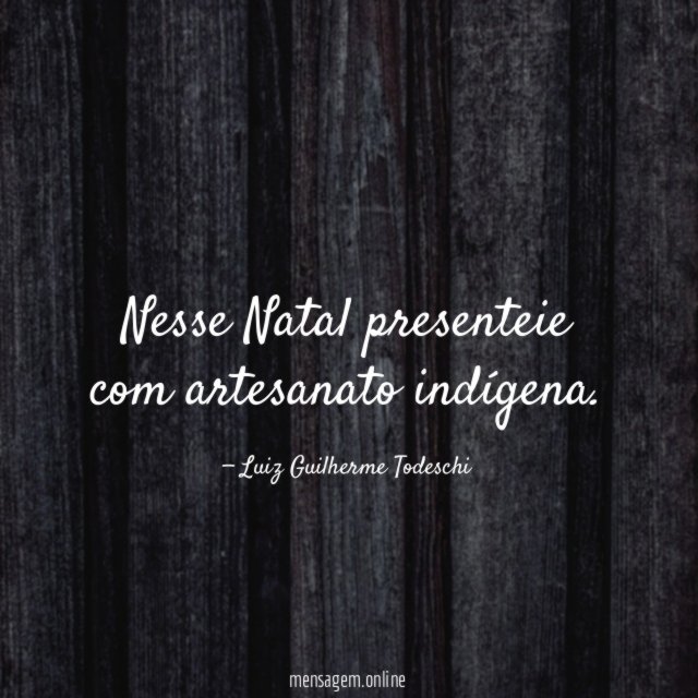 Nesse Natal presenteie com artesanato indígena