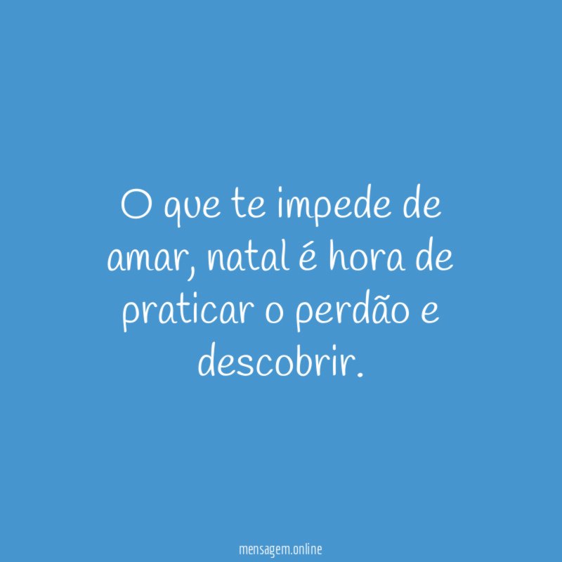 O que te impede de amar