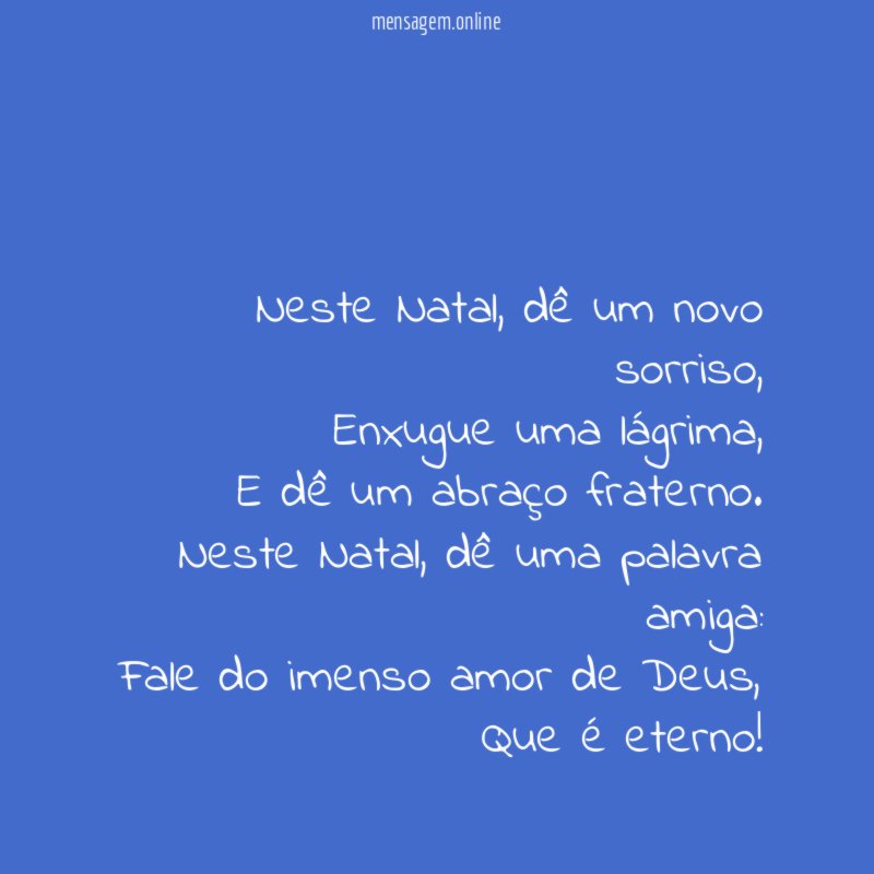 Neste Natal