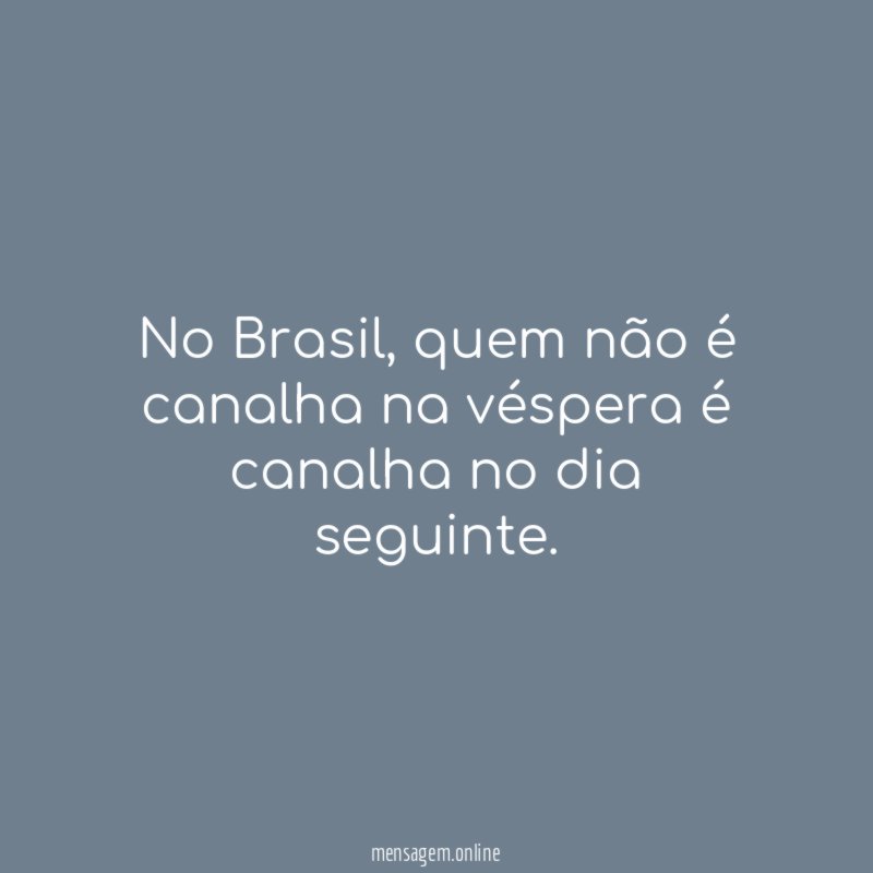 No Brasil