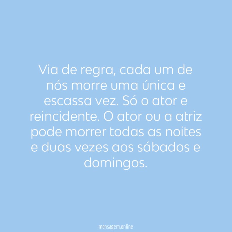 Via de regra