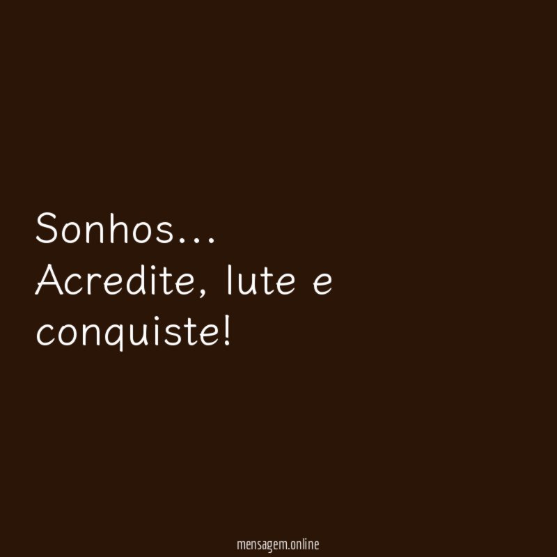 Sonhos