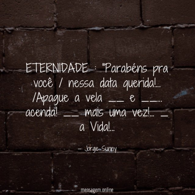 ETERNIDADE