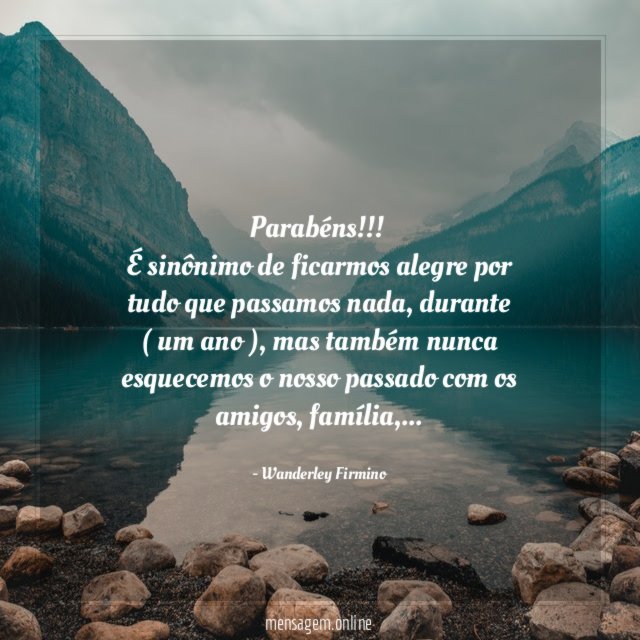 Parabéns