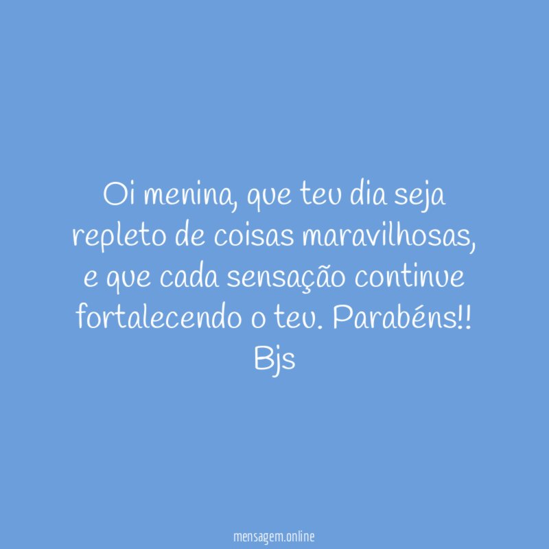 Oi menina