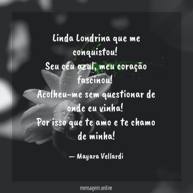 Linda Londrina que me conquistou
