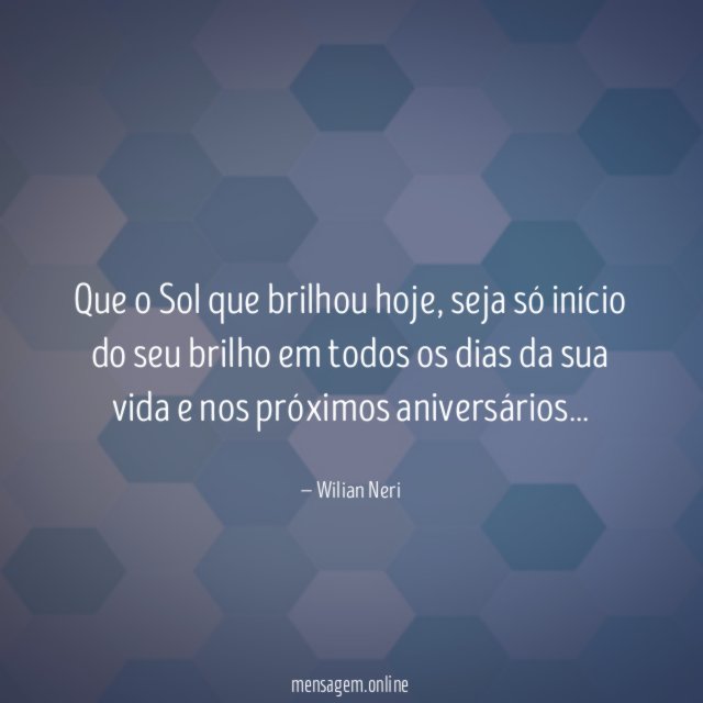 Que o Sol que brilhou hoje