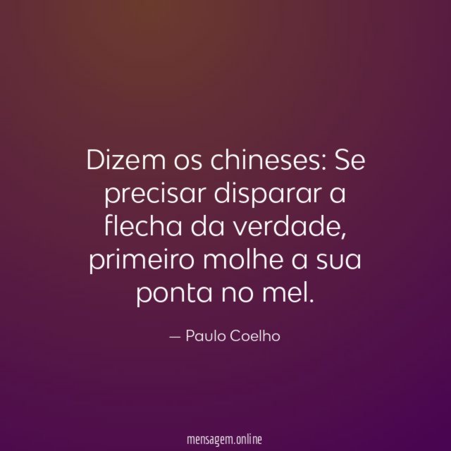 Dizem os chineses