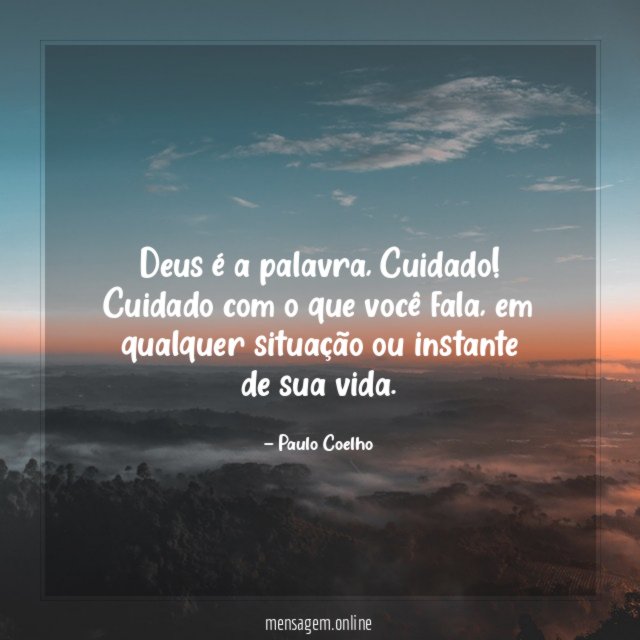 Deus é a palavra