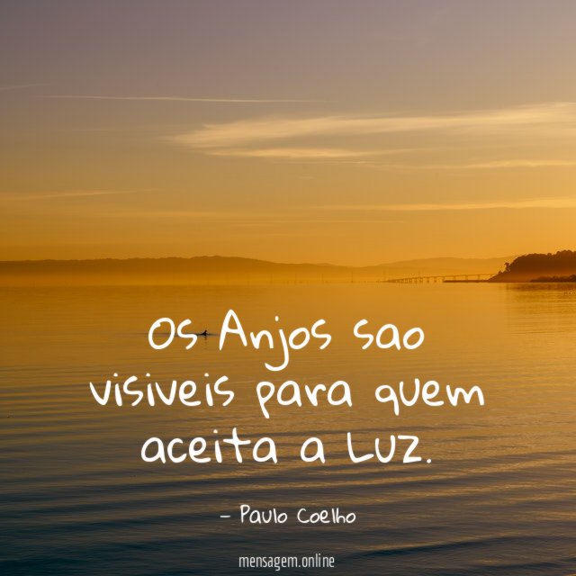 Os Anjos sao visiveis para quem aceita a Luz