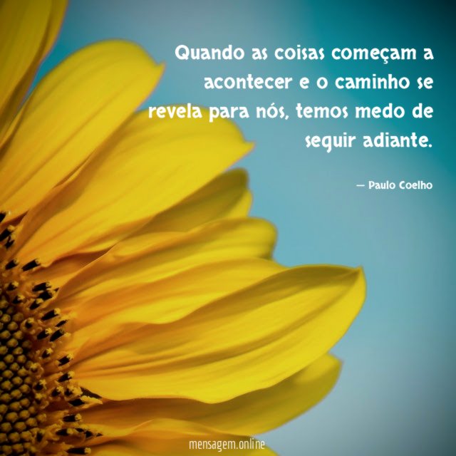 Quando as coisas começam a acontecer
