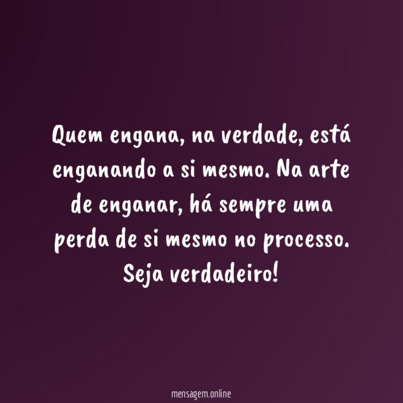 Quem engana