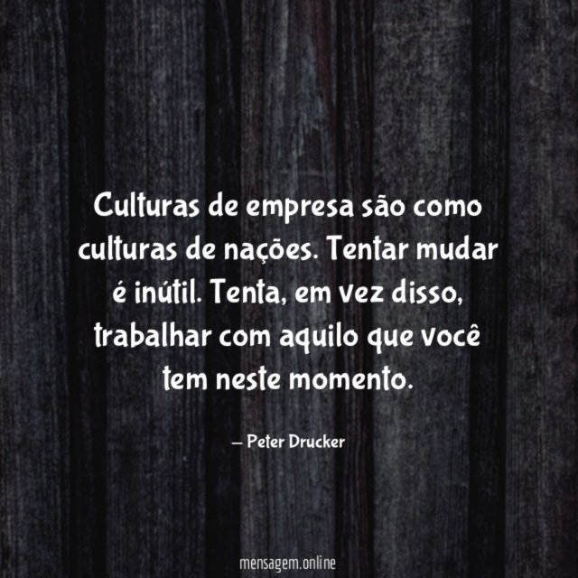 Culturas de empresa são como culturas de nações