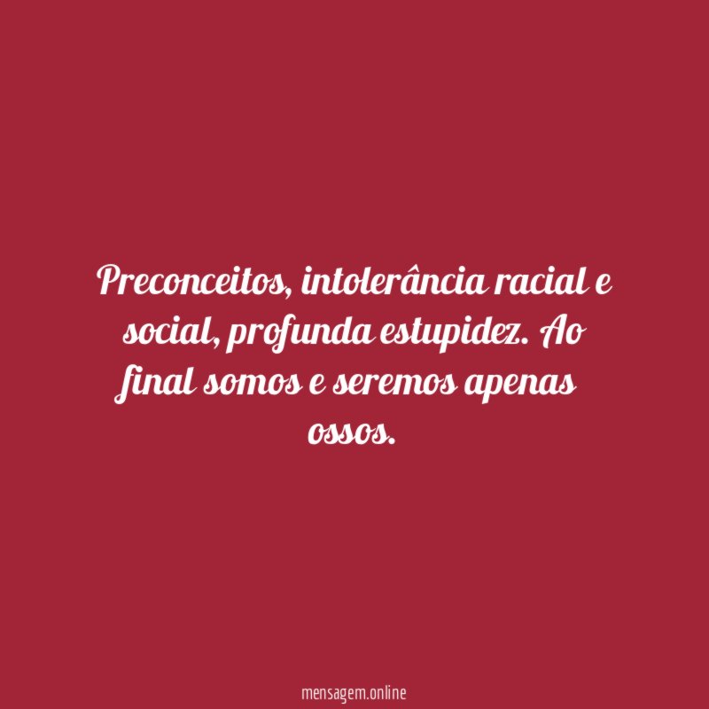 Preconceitos