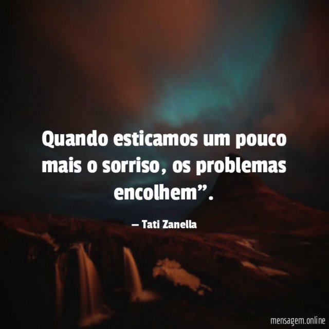 Quando esticamos um pouco mais o sorriso