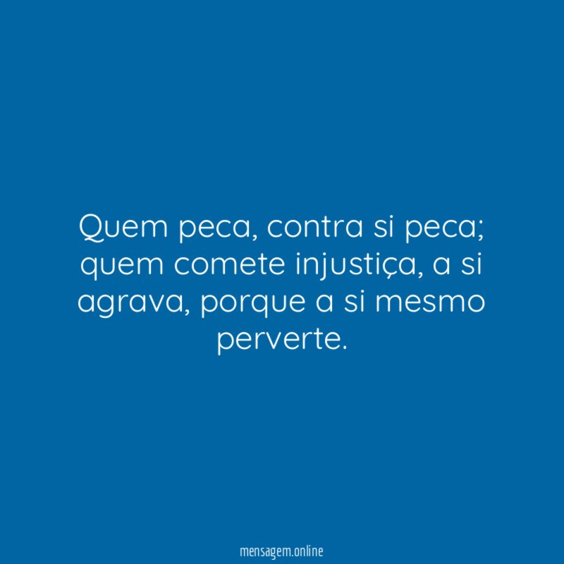 Quem peca