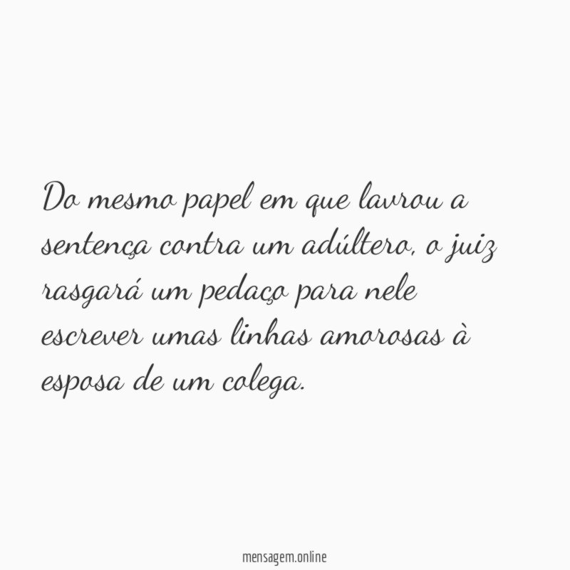 Do mesmo papel em que lavrou a sentença