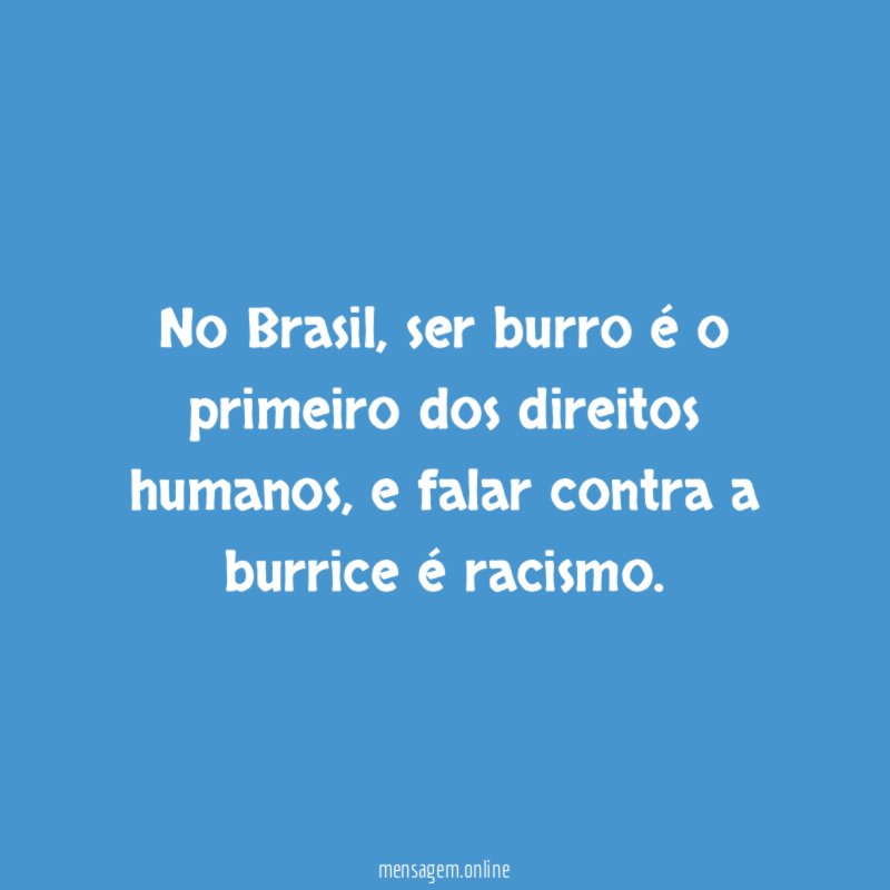 No Brasil