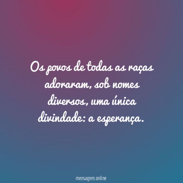 Os povos de todas as raças adoraram