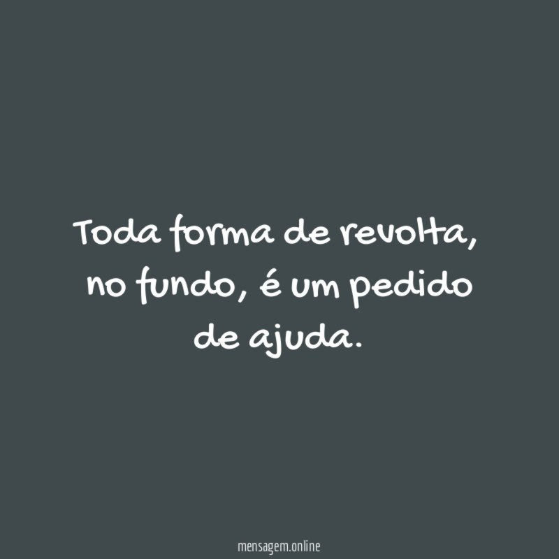 Toda forma de revolta
