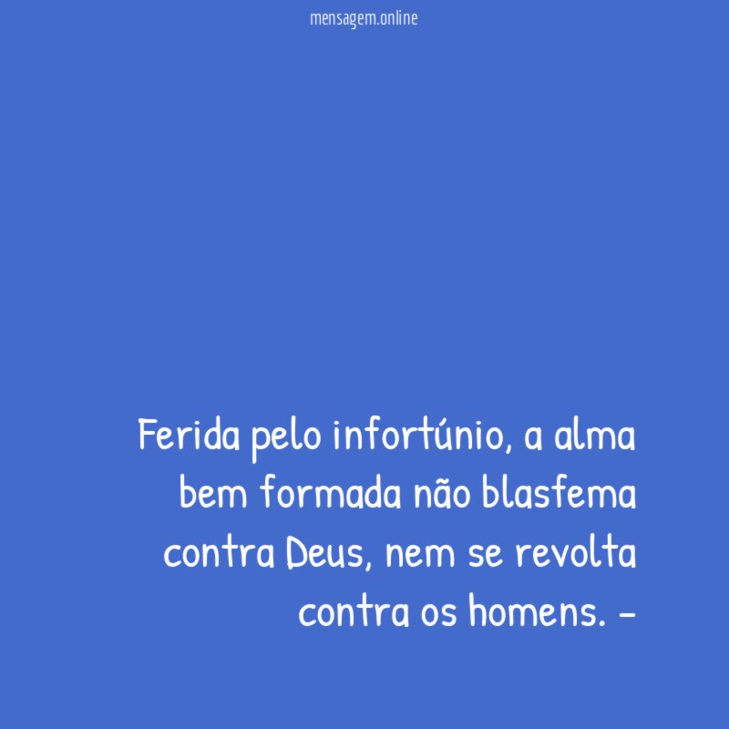 Ferida pelo infortúnio