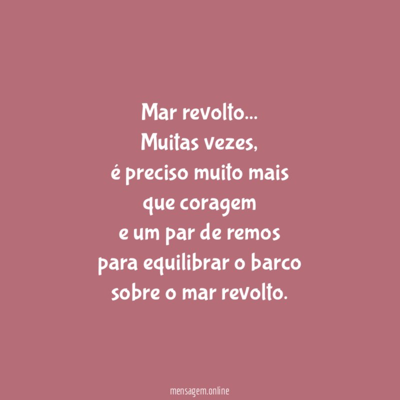 Mar revolto