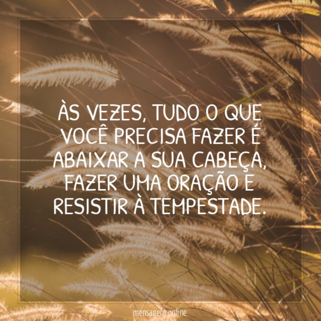 Às vezes