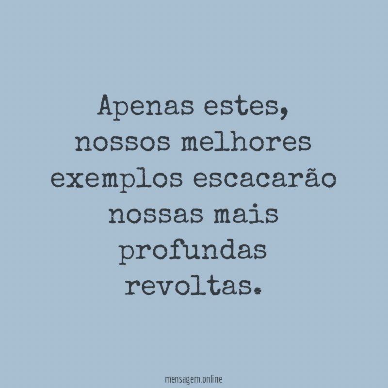 Apenas estes