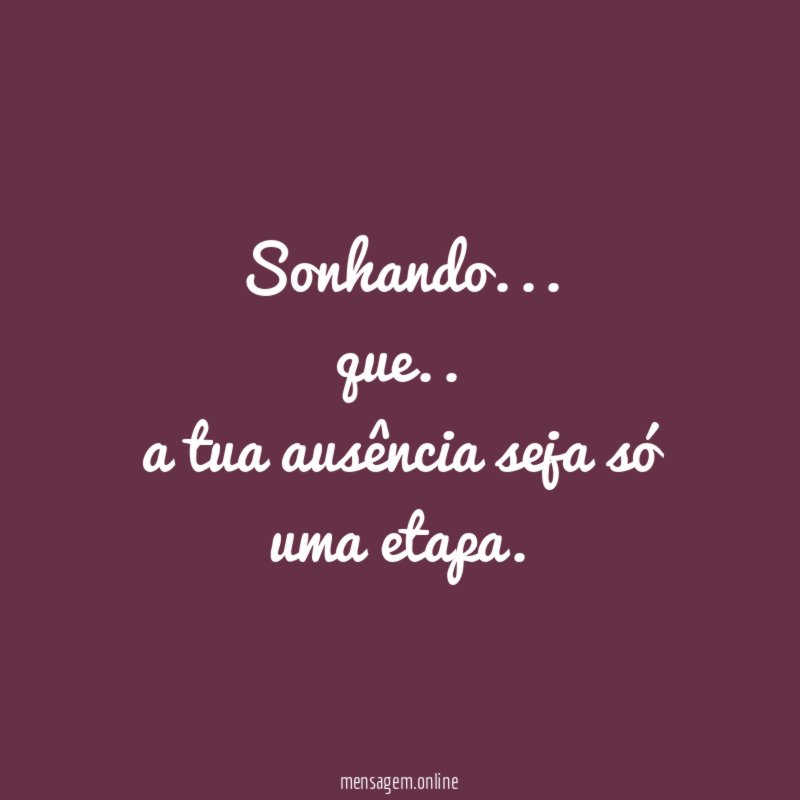 Sonhando