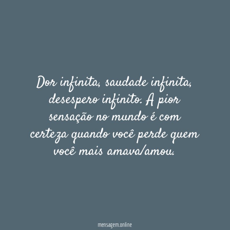 Dor infinita