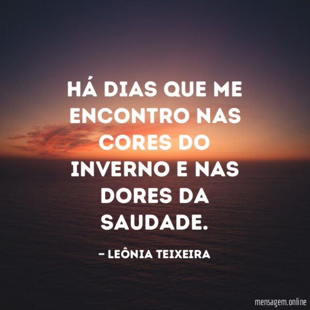 Há dias que me encontro nas cores do