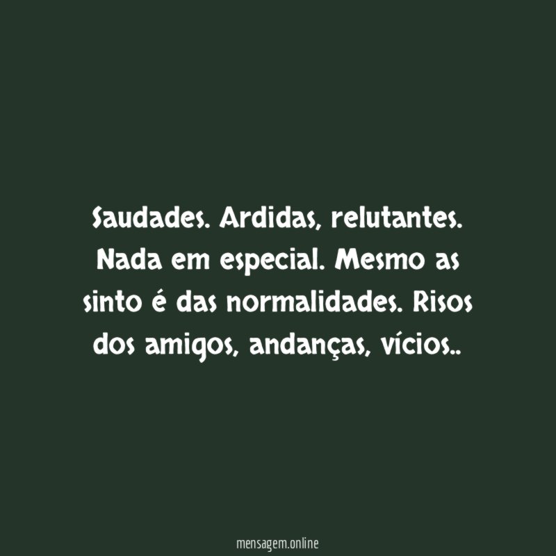 Saudades