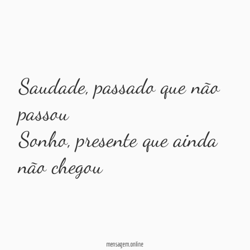 Saudade