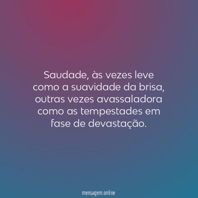 Saudade