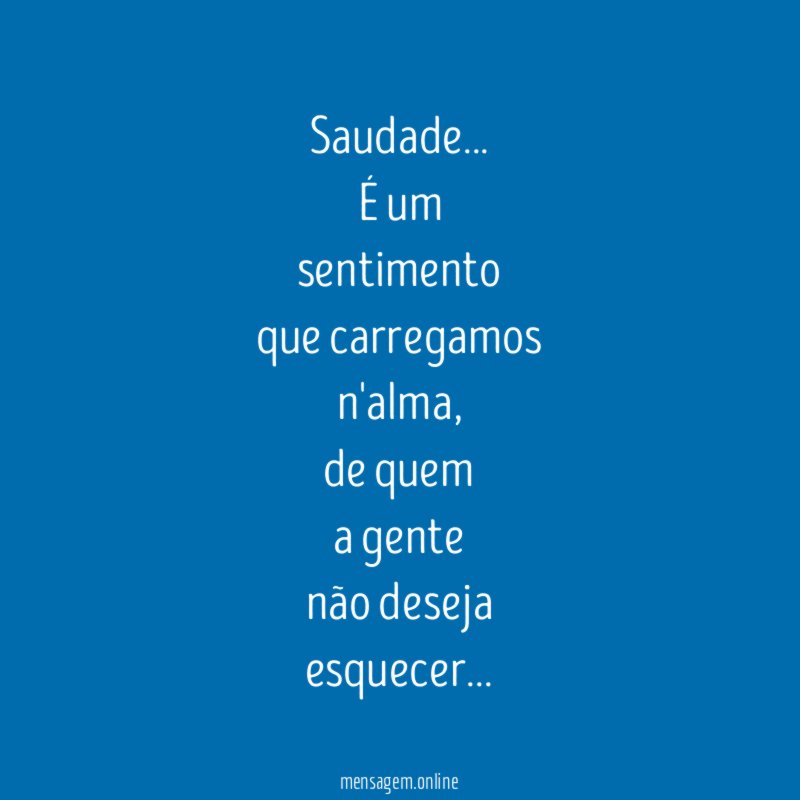 Saudade