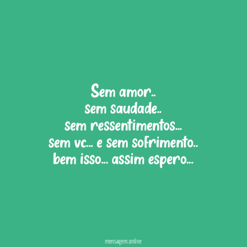 Sem amor