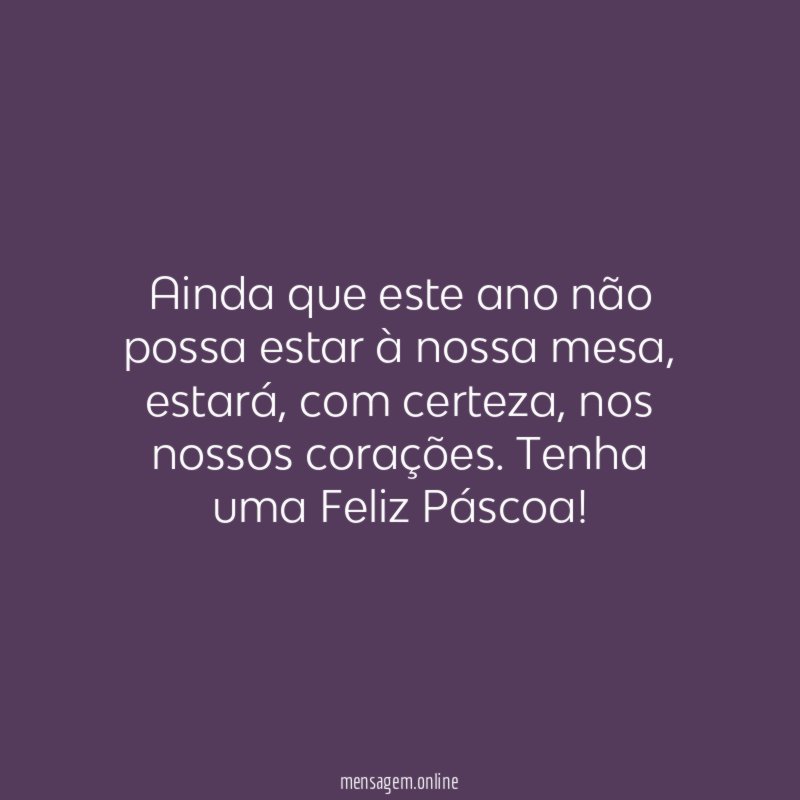 Ainda que este ano não possa estar à nossa mesa