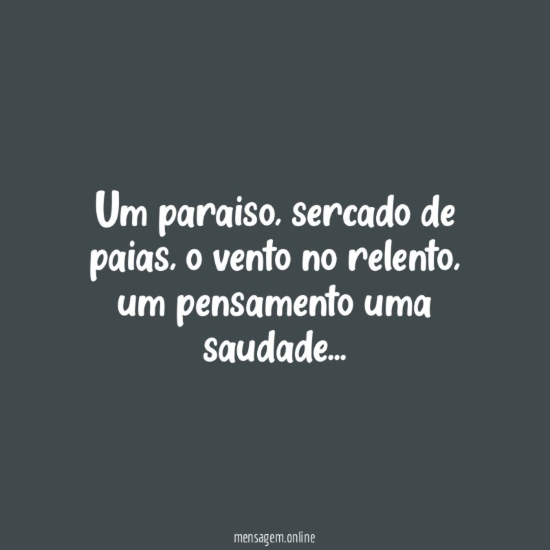 Um paraiso