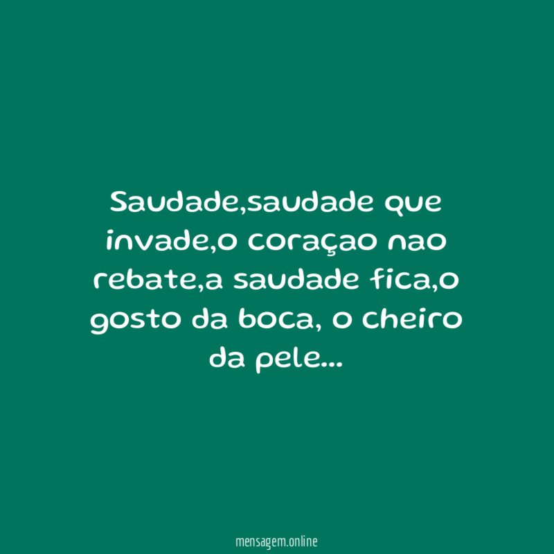 Saudade